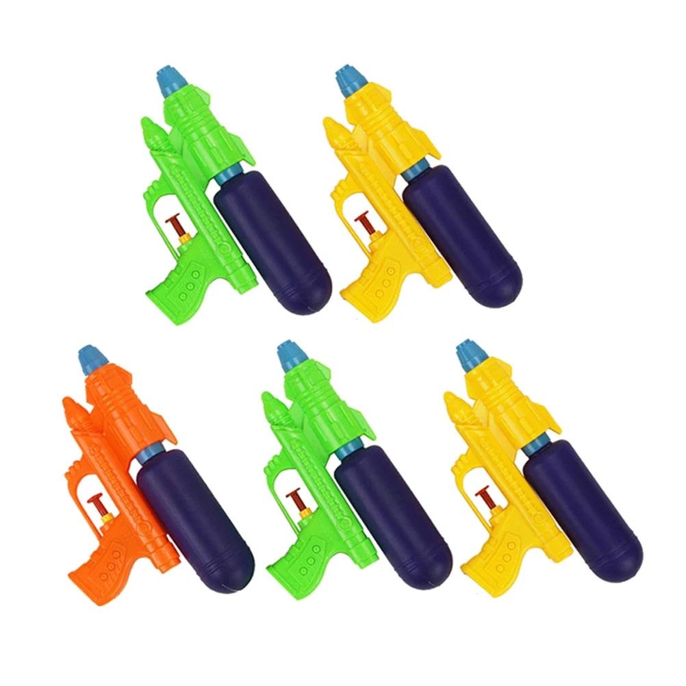 5 pçs crianças água blaster não tóxico brinquedo durável pequeno leve presente perfeito para jogos de piscina de praia diversão de verão
