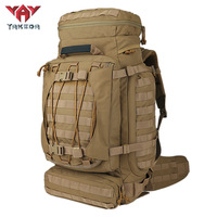YAKEDA 90L Heavy Large Capacity Mountaineering Bag Waterproof Dustproof Breathable Adventure Outdoor Travel Tactical Backpack