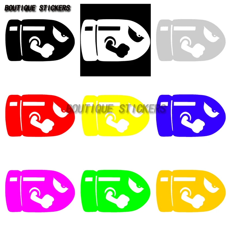 

Bullet Bill Sticker Vinyl Decal - Super Car Window Wii