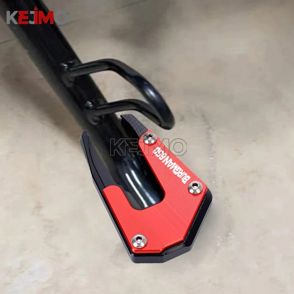 Motorcycle For suzuki burgman 650 executive 2013 - 2023 Burgman650 Kickstand Extension Side Stand Enlarge AN650 2021 2022 2023