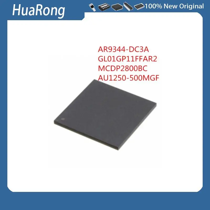 2PCS/LOT      AR9344-DC3A   GL01GP11FFAR2     S29GL01GP11FFAR2   MCDP2800BC   MC0P2800BC    AU1250-500MGF    BGA