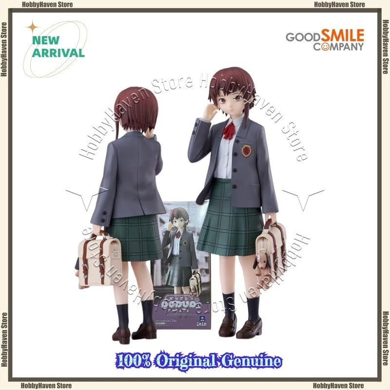 

In Stock Good Smile Company POPUP PARADE Lain Iwakura L Size Official Genuine Figure Diecast Model Action Figure Collection Gift