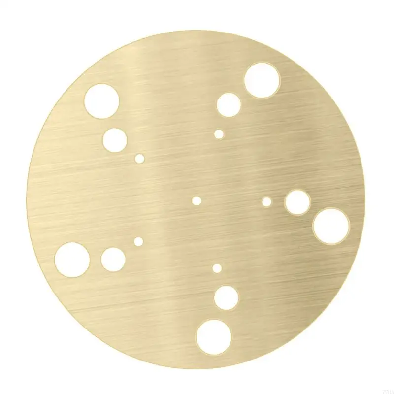 

77ha антистатическая записи Slipmat Mat Медный поворотный столик коврик для винилового музыкального звукозаписного