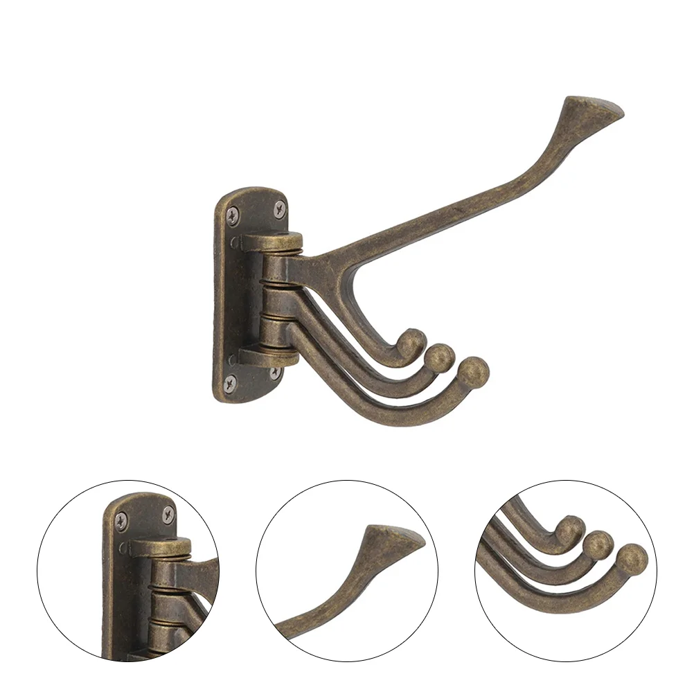 Clothing Wall Hanging Coat Hook Drying Rack Hooks for Heavy Duty Zinc Alloy Decorative Unique Clothes