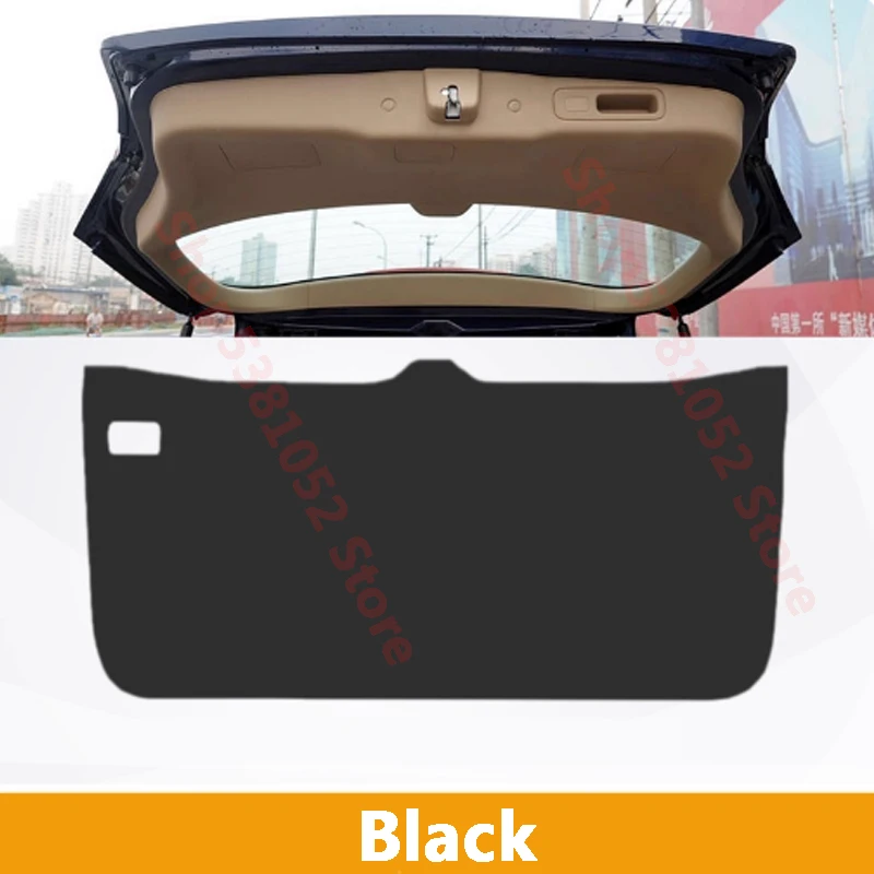 For Honda Elysion 2016-2019 Car Trunk PU Leather Protective Pad Car Trunk Tailgate Protection Sticker Pad Accessories