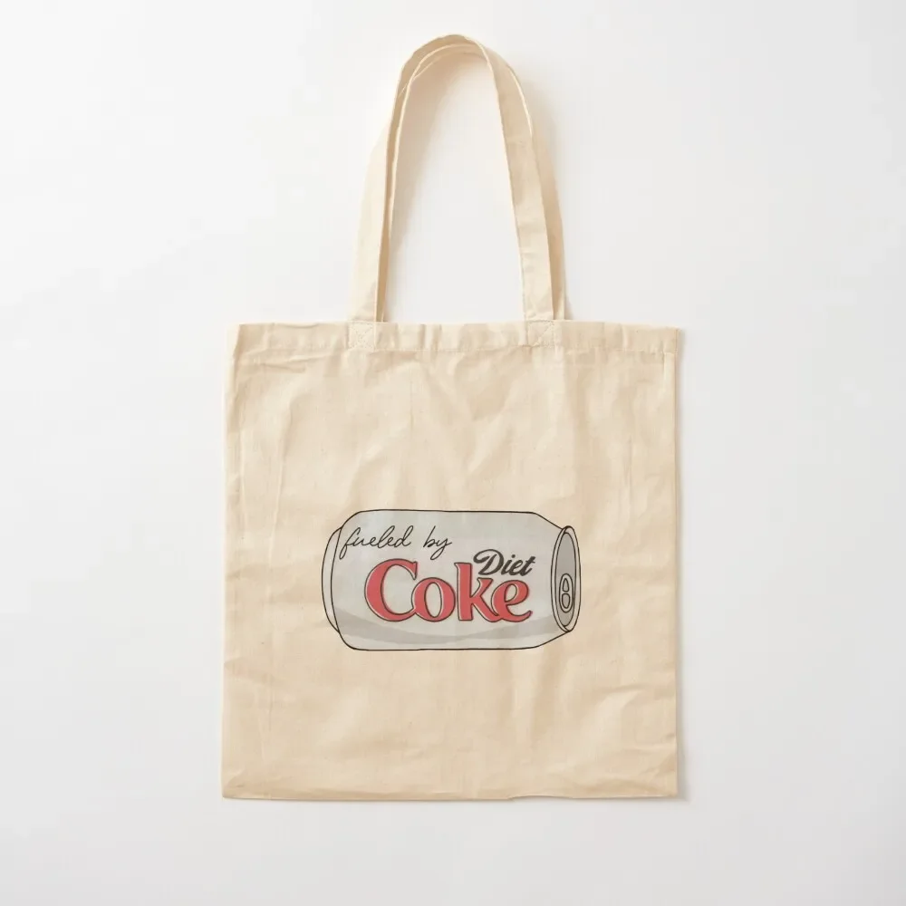 

Fueled by diet coke Tote Bag shopping bag women bag cute tote