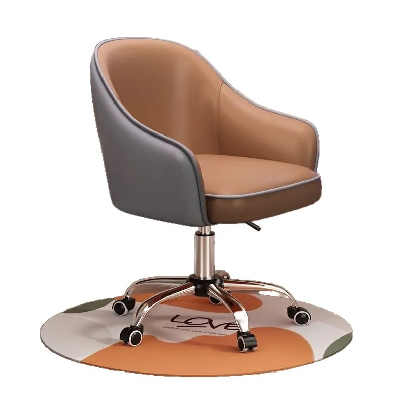 Study bedroom computer makeup comfortable sedentary home office chair student dormitory chair back table chair swivel