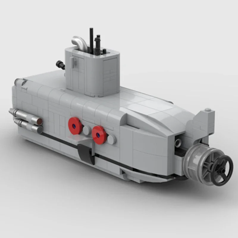 Moc ビルディングレンガ軍事深海潜水艦モデル技術モジュラーブロック建設 DIY セットアセンブリギフトおもちゃ