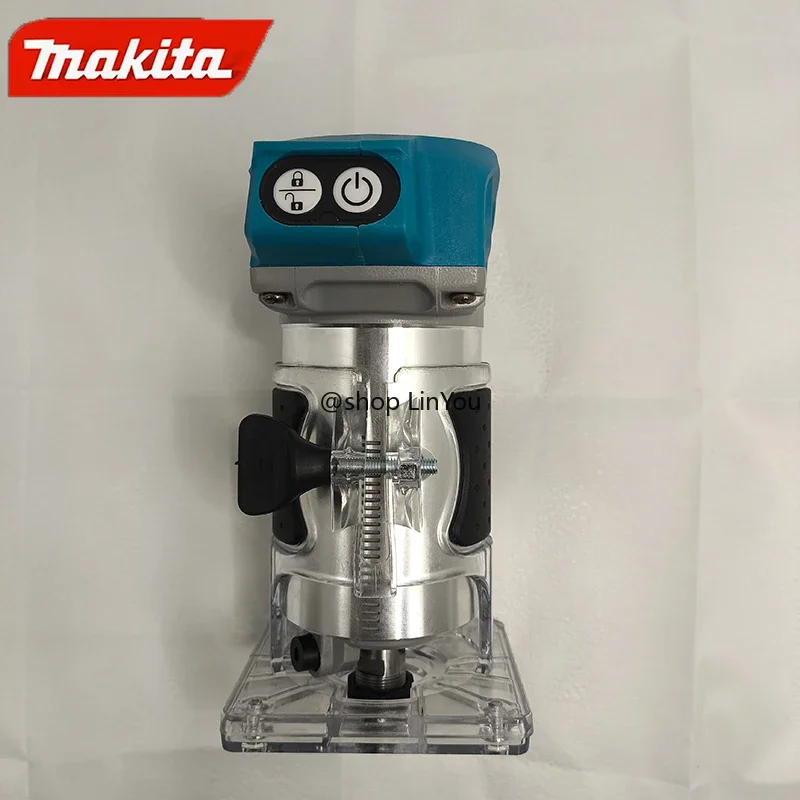 

HOT Makita DRT50 Cordless Trimmer Rechargeable Trimming Machine Brushless Slotting Tool Milling Woodwork Engraving Machine