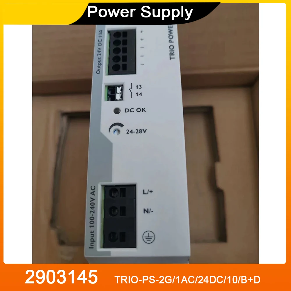 2903145 Phoenix Güç Kaynağı için TRIO-PS-2G/1AC/24DC/10/B+D