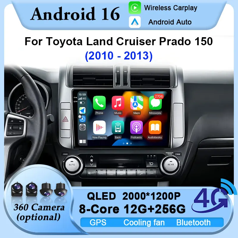 autoradio-android-16-per-toyota-land-cruiser-prado-150-2010-2013-lhd-gps-navi-bt-wifi-schermo-diviso-dsp-carplay-lettore-multimediale
