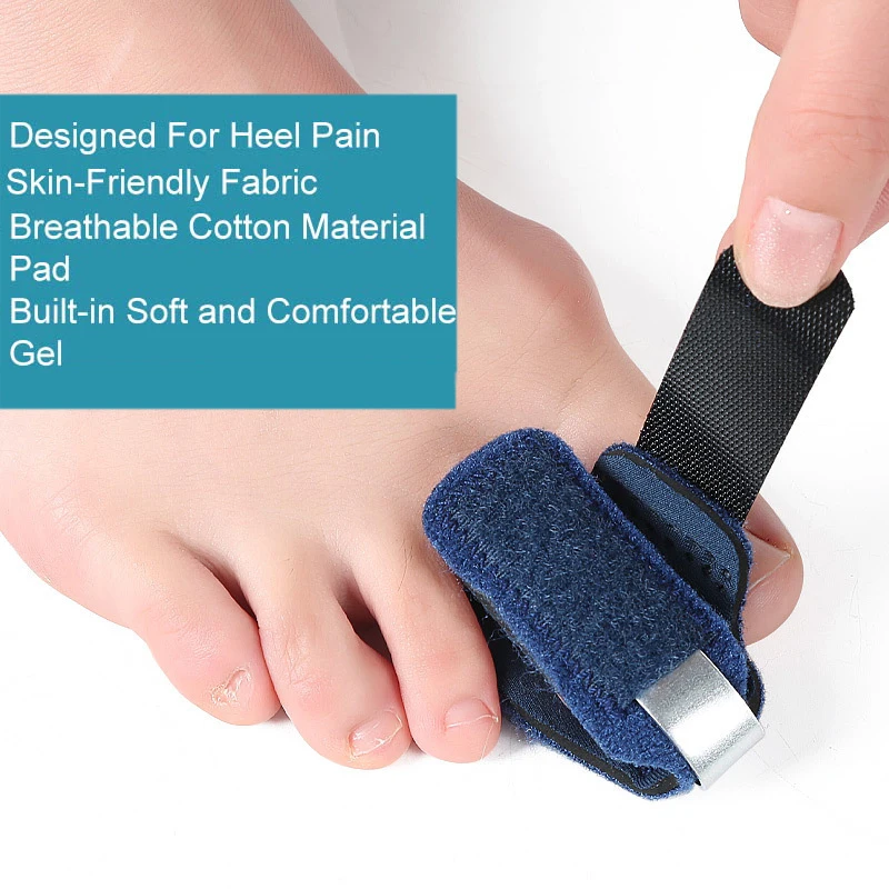 Pexmen 1/2Pcs Toe Splint Toe Straightener for Hammer Bent Claw and Crooked Toe Toe Wrap to Align and Support Toes Foot Care Tool