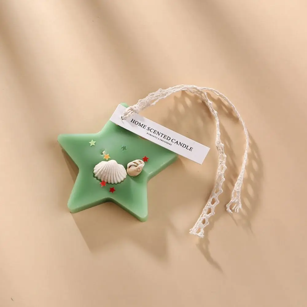 Aromatherapy Star Wax Tablet Persistent Fragrance Solid Car Fragrance Pendant Long-lasting Star Wardrobe Deodorizer Living Room