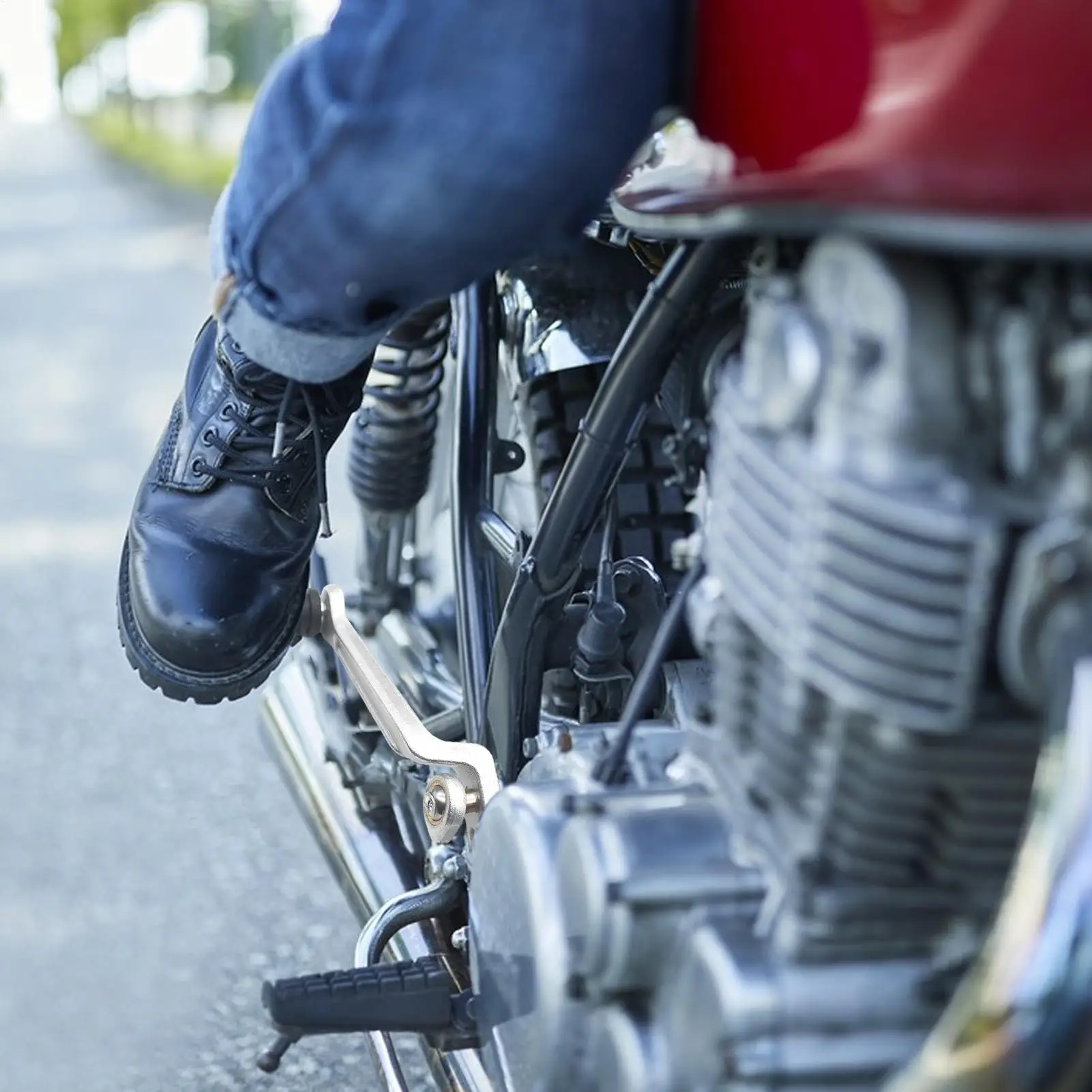 

Для Suzuki GSXR600 750 1000 K5 6 7 8 9 K10 задняя педаль тормоза мотоцикла педаль алюминиевая замена для ремонта модификация