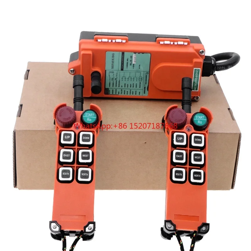 

F21-E1 Overhead Crane Electric Hoist Lifting Handing Winch Forklift Industrial Wireless Smart Radio Remote Control