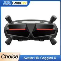 Walksnail Avatar HD Goggles X 1080P/100FPS FOV50 Built-in Gyro Bluetooth Wi-Fi Module 7-26V for FPV Drones Fixed-Wing RC Cars