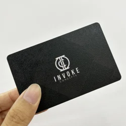 100PCS free design, matte effect waterproof and flexible, customizable PVC business cards