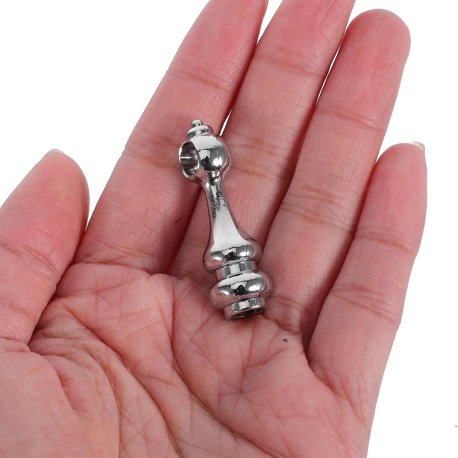 

10Pcs Zinc Alloy Railing Bracket Connectors 4mm Hole Diameter for Furniture and Glass Railings Decorative Hardware Accessories