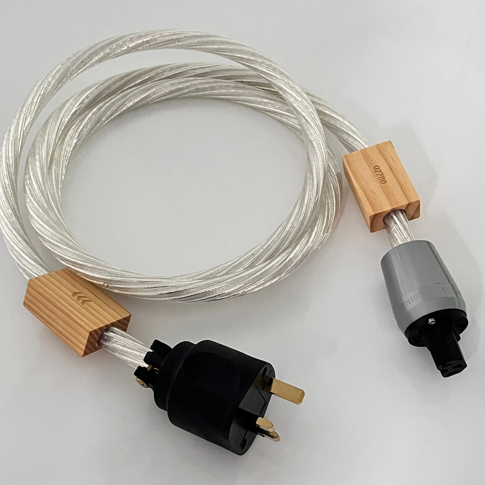 HiFi Audio Preffair AC-Stromkabel mit US/EU/UK-Version Steckern C15 Buchsen für Leistungsverstärker-Lautsprecher – Detail 35
