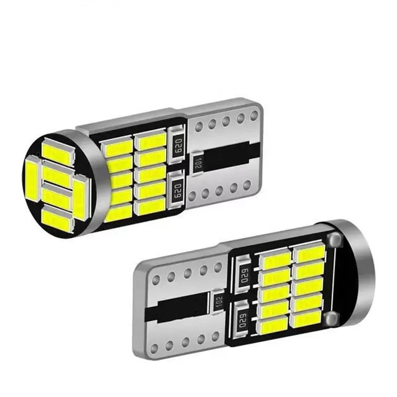 2PCS For Mitsubishi Outlander 1 2 3 2003-2015 2007 2008 2009 2010 2011 2012 2013 LED Parking Light T10 W5W Clearance Lamp CANbus