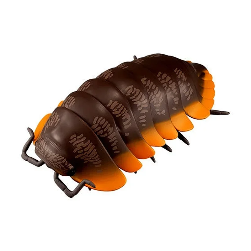 Bandai Genuine Gashapon Toys Giant Insect Pillworm Pillbug Ladybug Giant Isopod Joints Movable Simulation Model Ornaments Charms