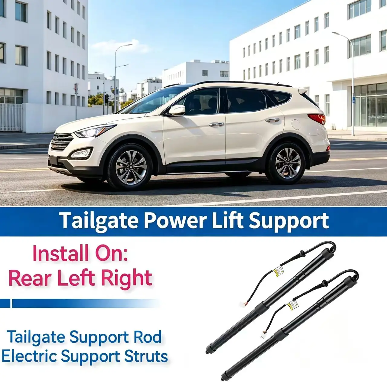 Heavy Duty Electric Tailgate Strut For Porsche Macan 95B 2014 2015-2024 Electric Tailgate Gas Struts 95B827851B