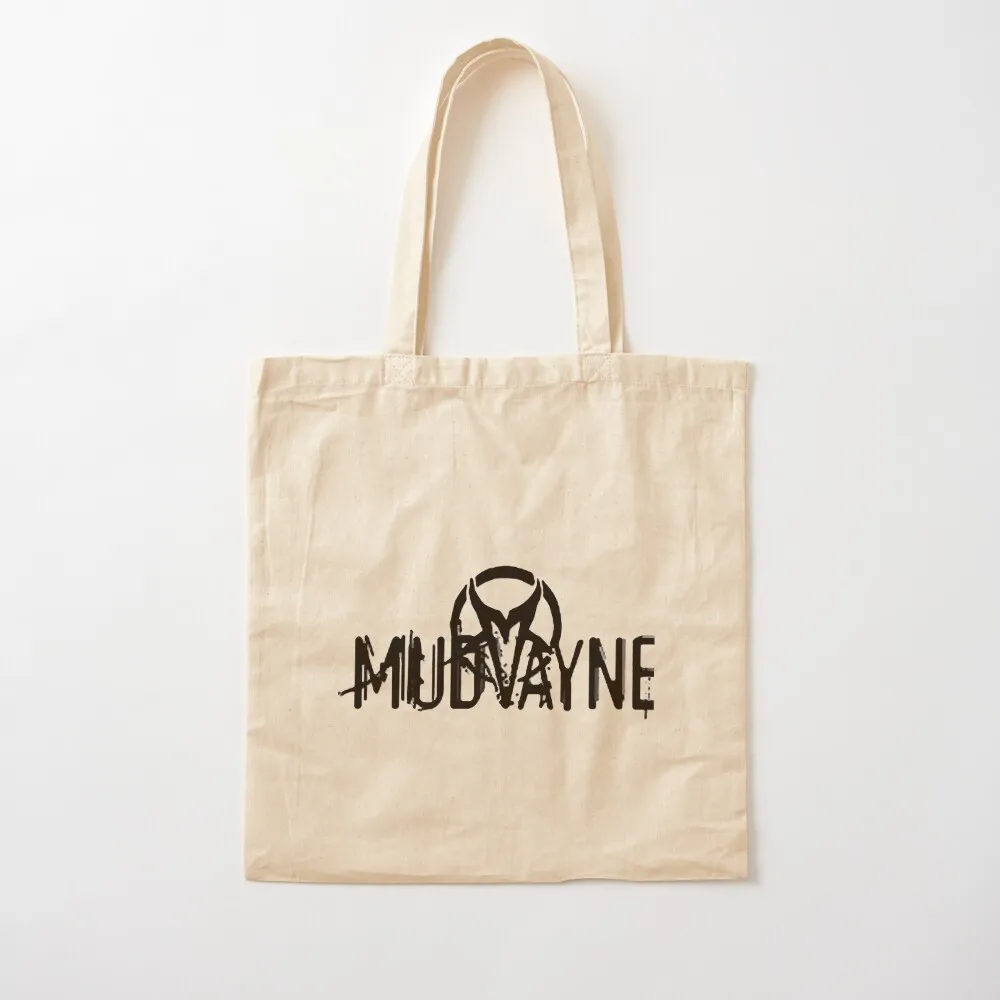 

mudvayne Tote Bag Canvas shopper bag women Beach bag Canvas Tote