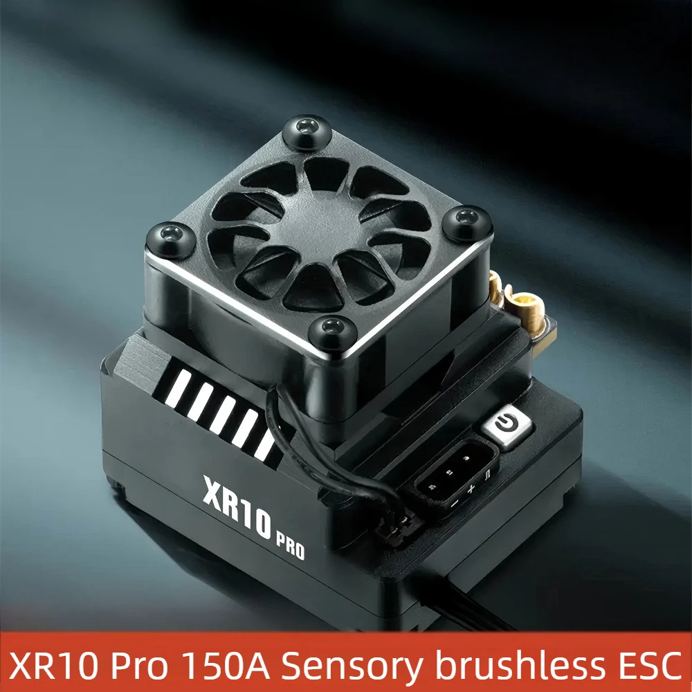 XR10 Pro Series Remote Control Car 50A ESC Suitable for 1/10 Scale Off-Road Drift Racing Sensitive Brushless Upgrade Kit