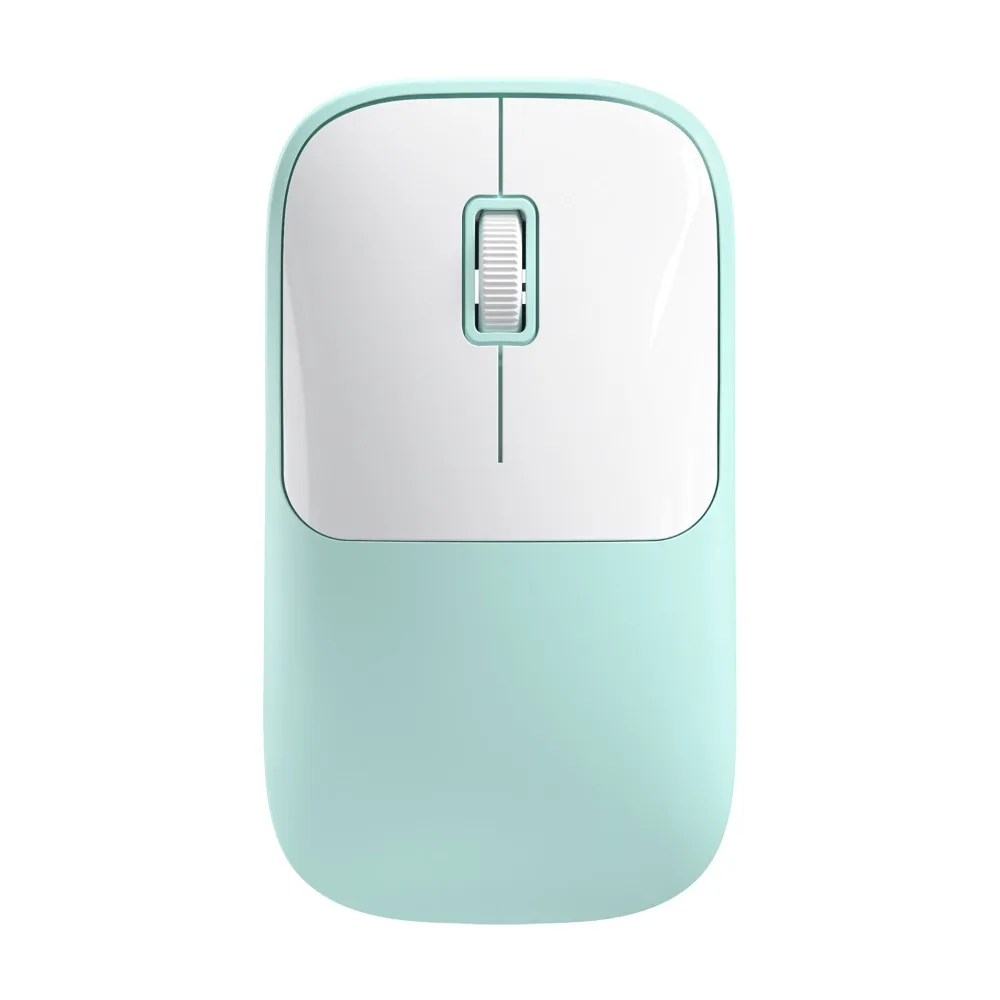 

Dual-Mode Laptop Wireless Mouse Portable Ergonomic 2.4G Bluetooth Cordless Mouse USB Receiver Mute