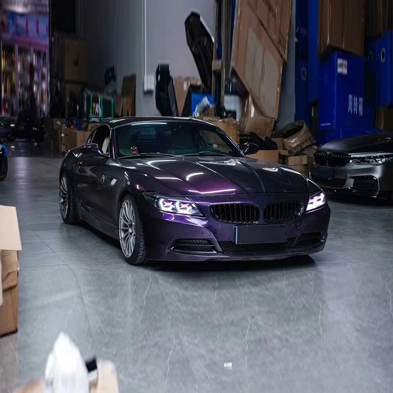 

Светодиодные фары для автомобилей, аксессуары, подходят для Z4 E89 2008-2017, персонализированные, 0SS Cuchara Corta, двухцветные, цветные фары