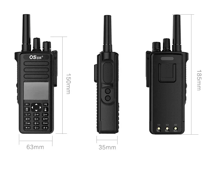 

4G LTE Network Walkie Talkie 100km 200km 500km 10000km Range Radio