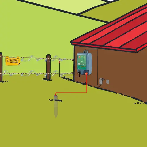 10 किमी पशु इलेक्ट्रिक शेफर्ड बाड़ पशुधन के लिए सुरक्षित इलेक्ट्रिक शेफर्ड उच्च वोल्टेज पल्स नियामक भेड़ पशुधन के लिए 8 best sales इलेक्ट्रिक शेफर्ड - №1