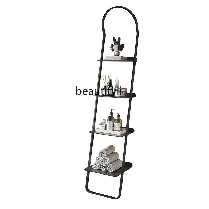 

Simple Bedside Supporter Floor Bedroom Living Room Bathroom Wall Modern Trapezoidal Shelf