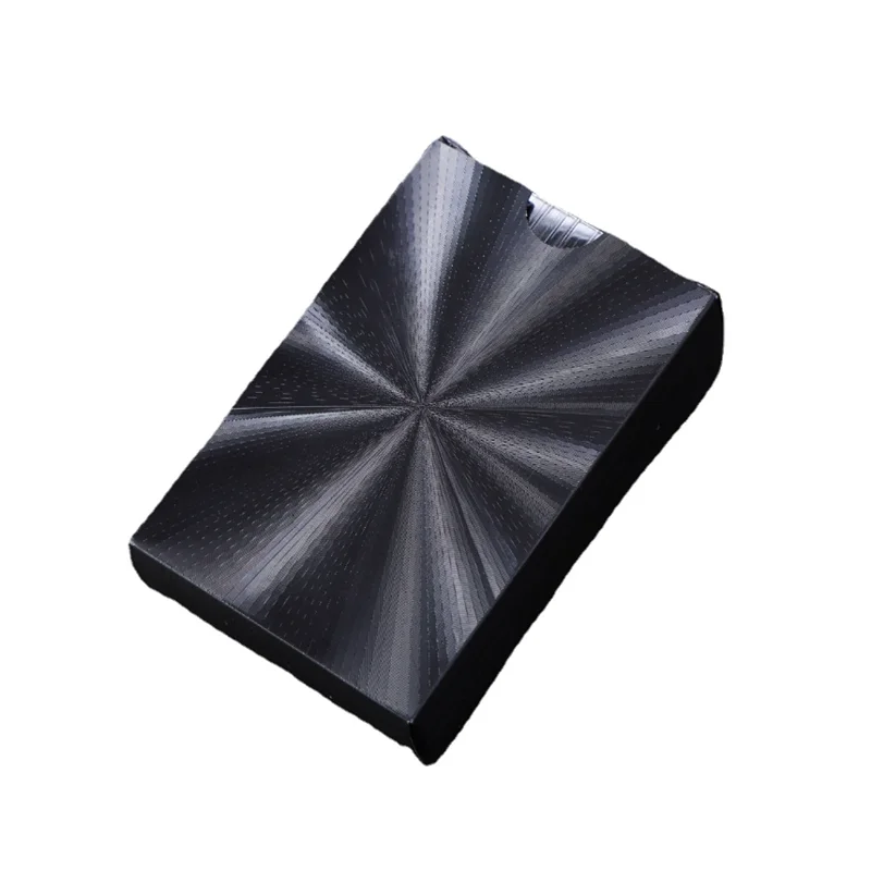 24K الذهب أوراق اللعب لعبة البوكر سطح السفينة الذهب احباط بوكر مجموعة البلاستيك بطاقة سحرية بطاقات مقاومة للماء #3