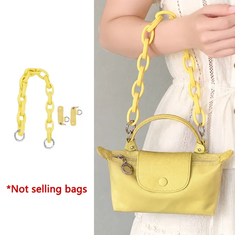 Bag Extension Chain Shoulder Strap For Longchamp Mini Fashion Durable Gift Bag Decorative Diy Chain Bag Accessories New