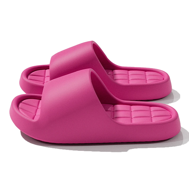 Candy Color Lightweight Eva Home Slippers Women Comfortable Soft Sole Cloud Slides Woman Summer Non Slip Couple Beach Flip Flops