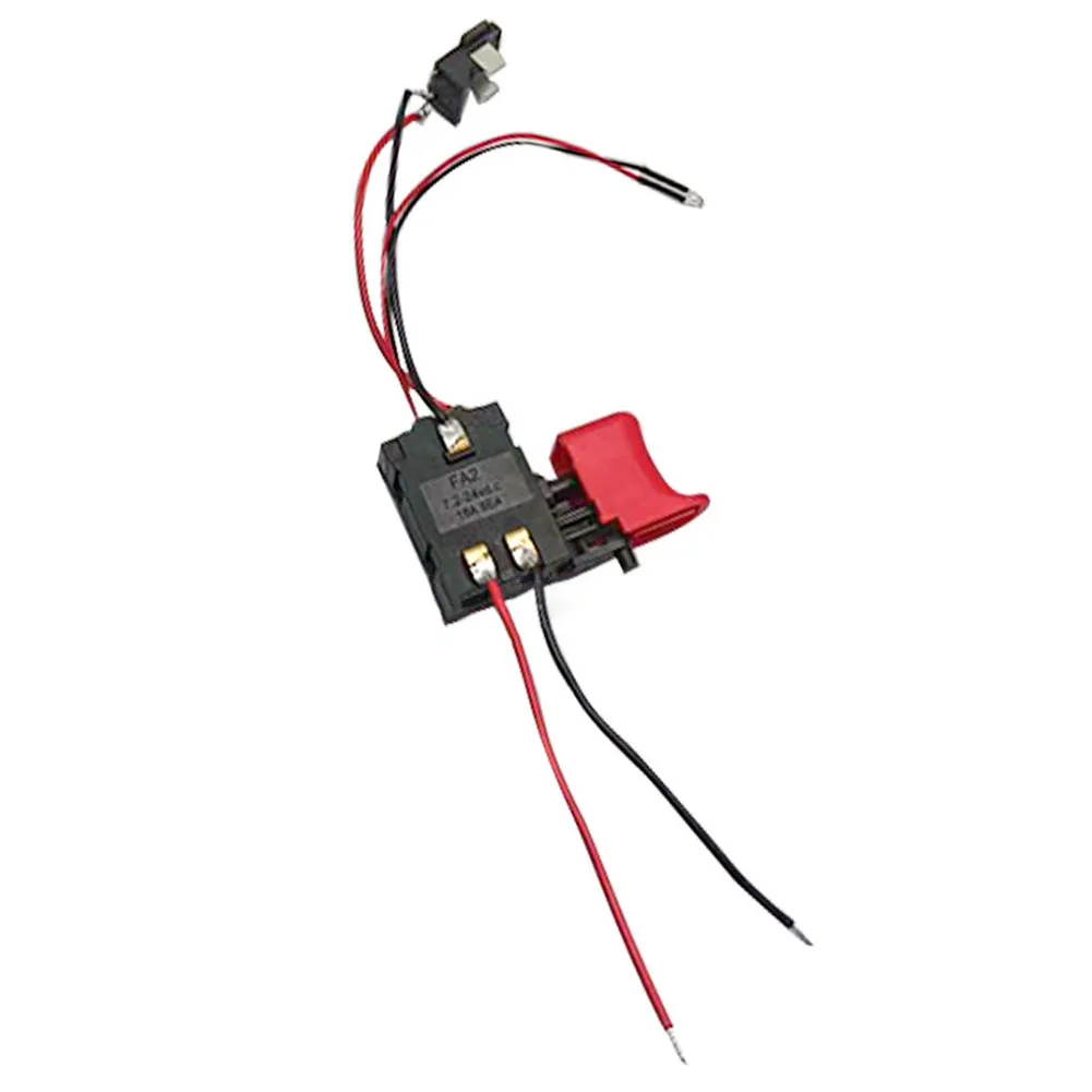 1pc Trigger Switch Replacement Parts For 10.8V 12V Electric Drill Forward And Reverse Speed Control Switch