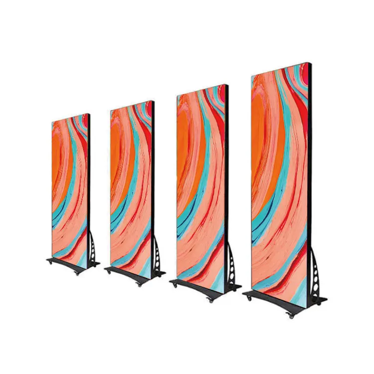 ملصق شاشة LED داخلي P2.5 شاشة إعلان فيديو رقمية لشراء ملصق إعلاني عالي الدقة