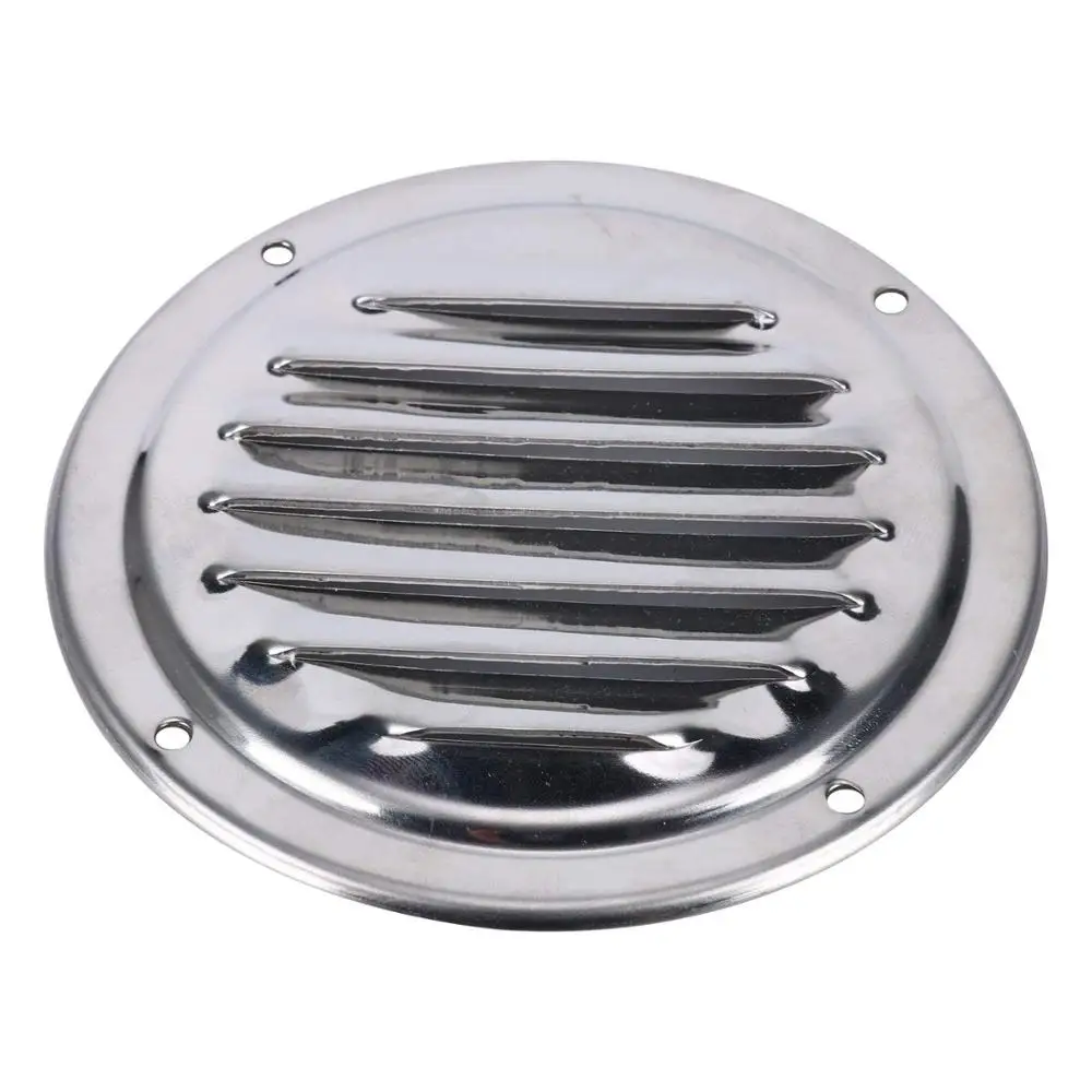 Boat Accessories Stainless Steel Circular Marine Boat Engine Louvered Style Vent Cover
