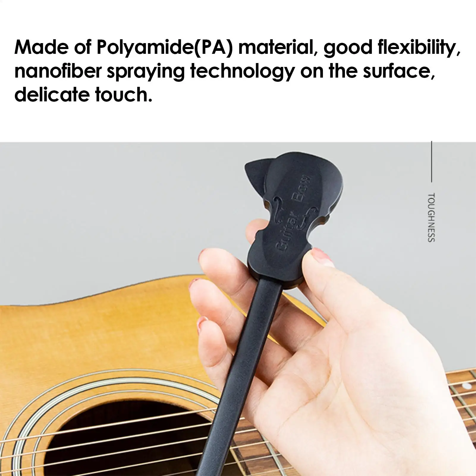 

Guitar Bow For Acoustic Professional Guitar Playing Bow Instrument Playing Tools With Rosin Sandpaper Cloth Performance