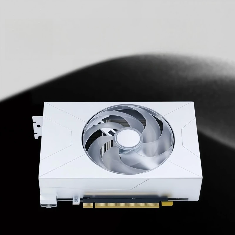 For NEW RTX 5060Ti 16G ITX Sakura Snow X GDDR7 Game Graphics card Single fan