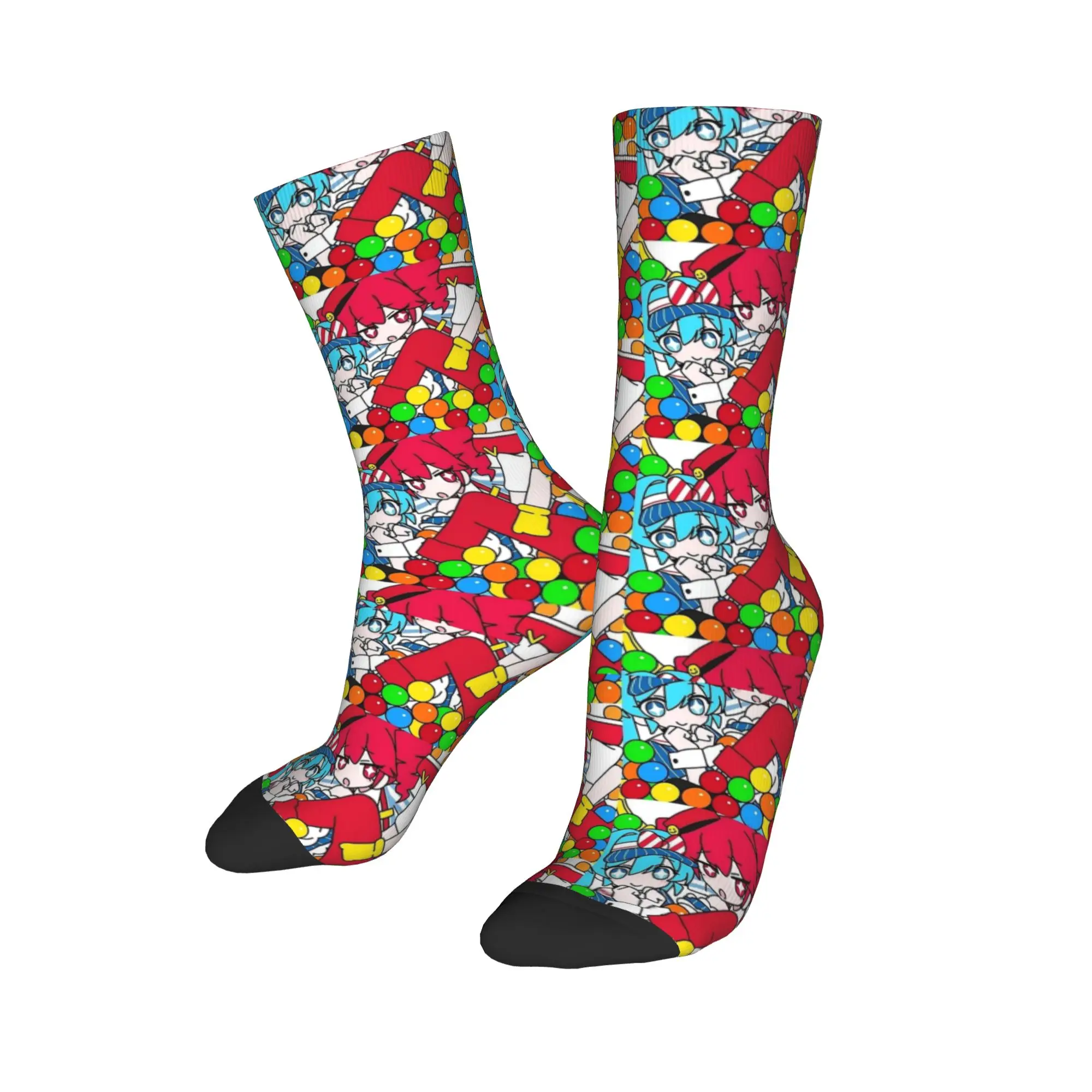 Men Socks Mesmerizer  Stockings Spring Fashion Soft Breathable Socks Graphic Cycling Anti Skid Socks