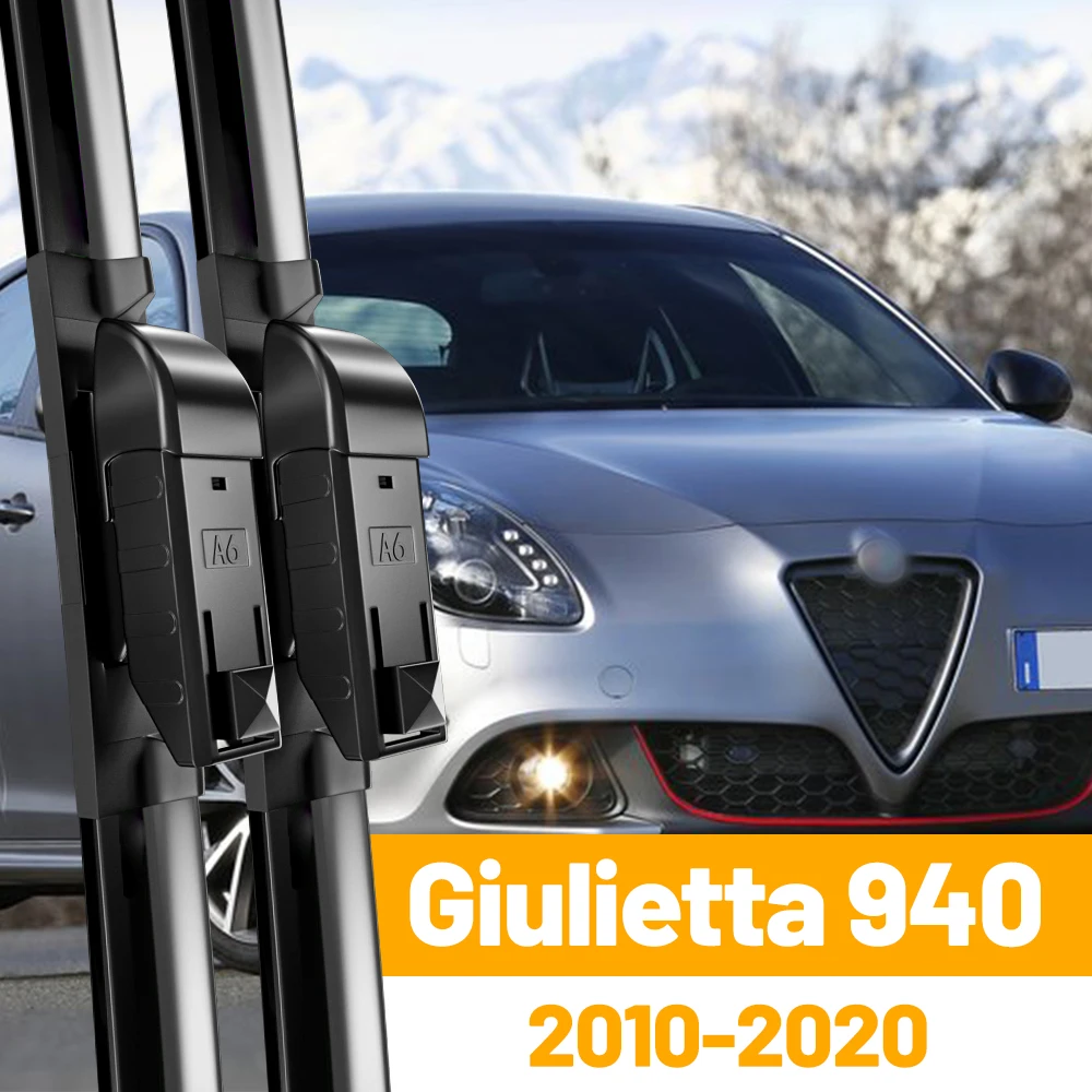 Front Wiper Blades For Alfa Romeo Giulietta 940 2010 - 2020 Window Windscreen Windshield Deleyr 24