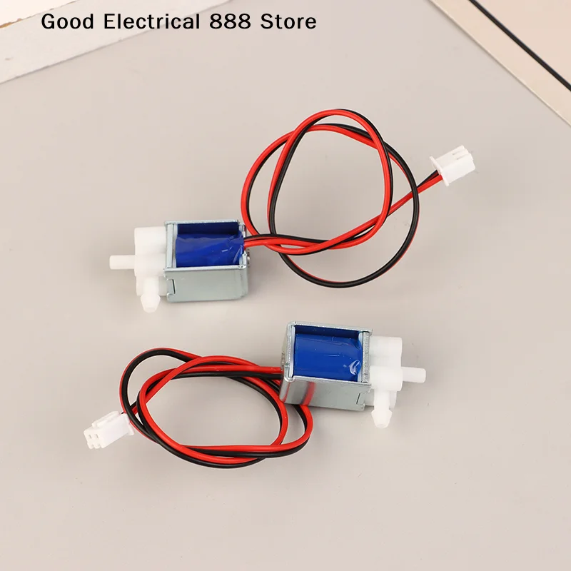 【A】Mini Small Solenoid Valve Normally Closed DC3.7/6/12V Electric Control Water Valve Exhaust Valve Bidirectional Solenoid Valve
