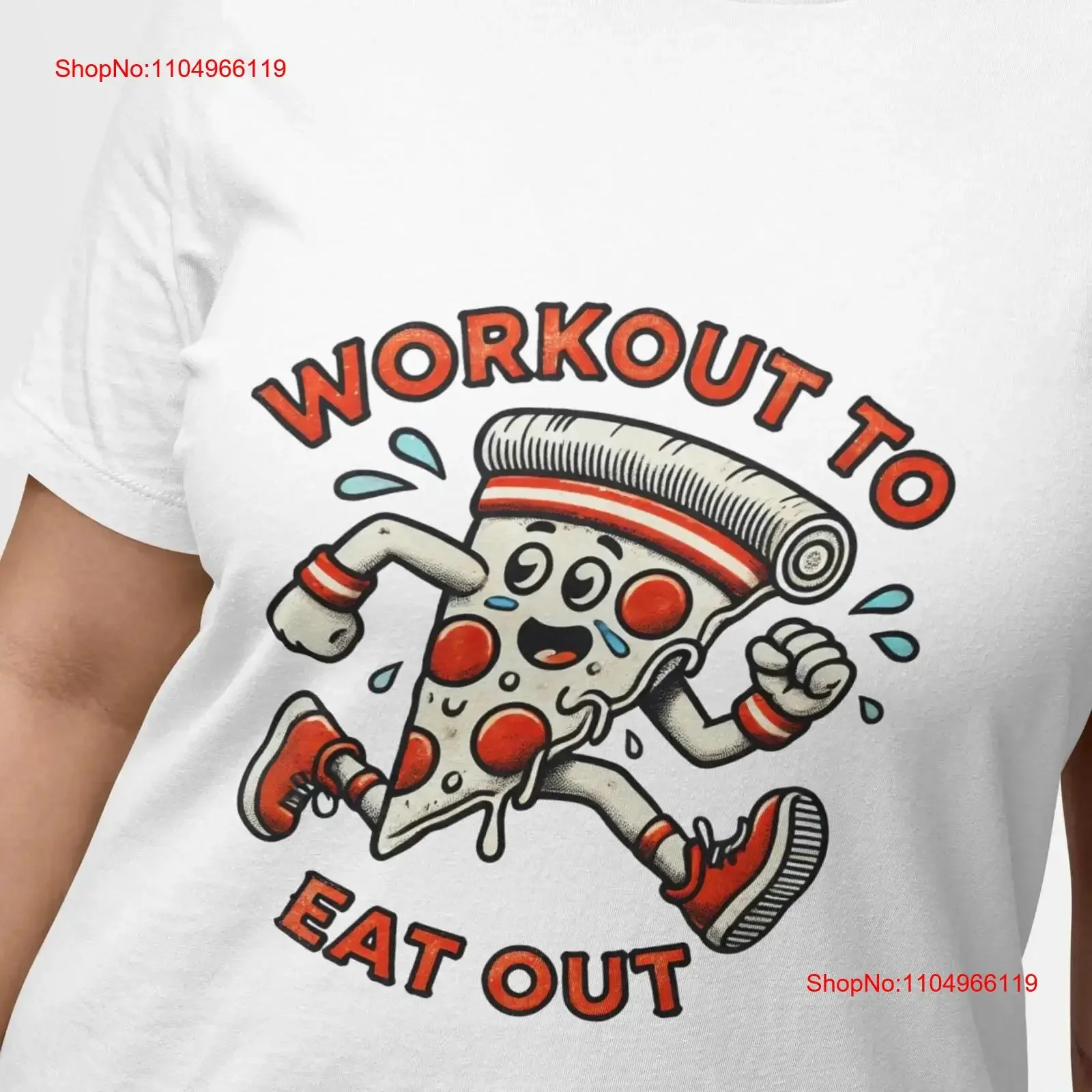 مضحك تشغيل البيتزا شريحة تي شيرت تجريب لتناول الطعام الجدة عاشق الصالة الرياضية عشاق اللياقة البدنية فكرة علوية خمر غسلها تنفس #1