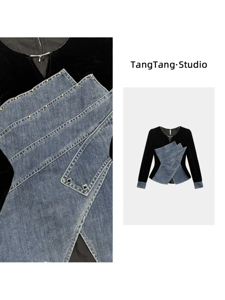 

Unique Commute Style Women's Shirt Spring 2026 Fashionable Loose Long Sleeve Casual Wear round Neck Daily Comfortable Top