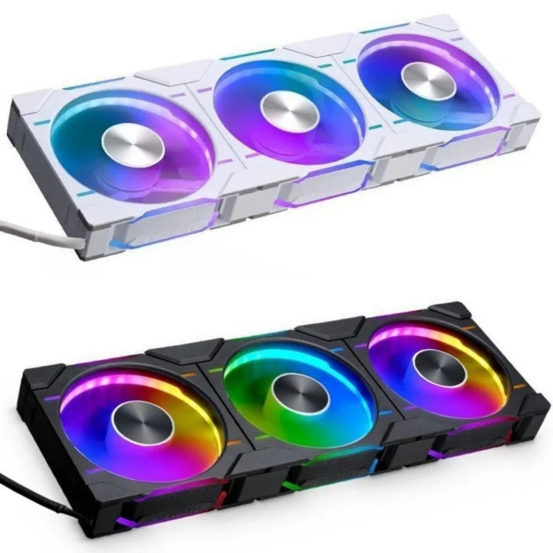 Z  for Phanteks D30 Reversed Fan - 3-pack - D30-120 D-RGB 12CM BLACK/White