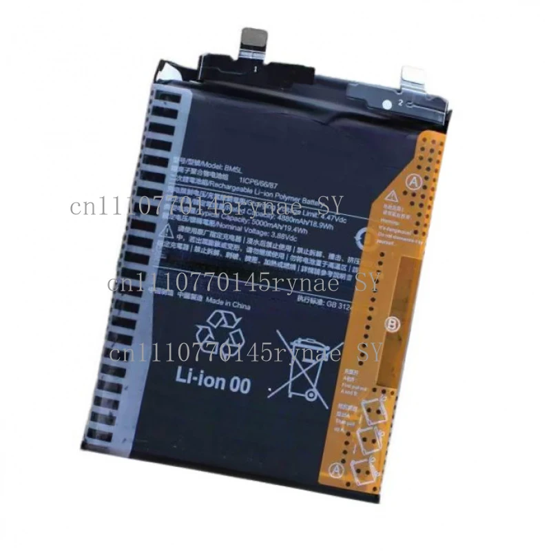 New Original Cells BM5L Battery For Xiaomi Redmi K60 Pro 5000mAh High Capacity Li-Polymer Battery + Free Repair Tools