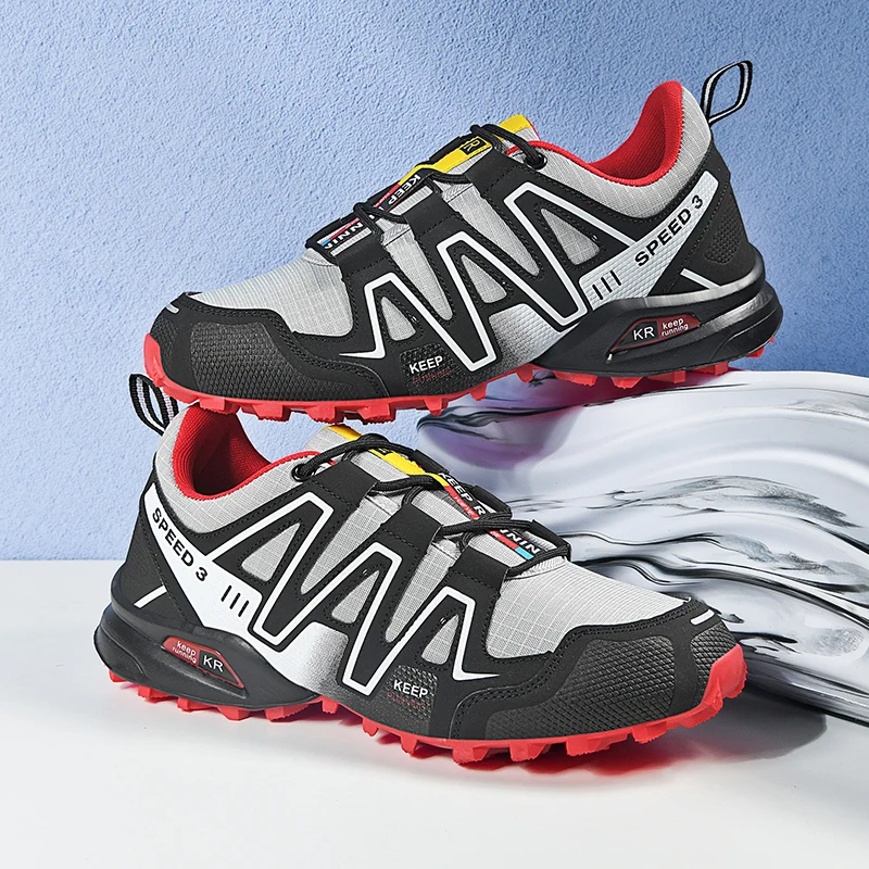 

Походная обувь унисекс, уличная противоскользящая, износостойкая, дышащая, удобная спортивная обувь с высококачественной сеткой для мужчин и женщин