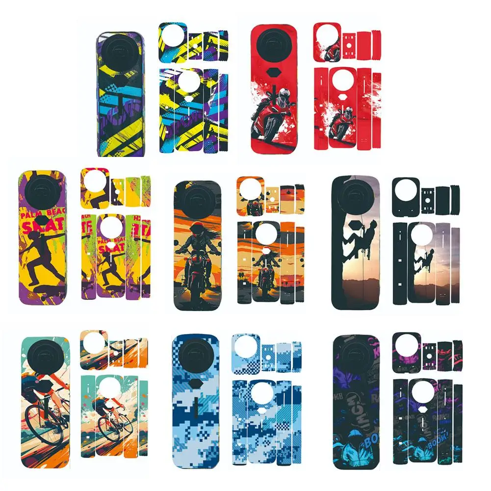 

Кожа для Insta360 X5, защитная пленка, наклейка против царапин, экшн-камера, наклейка на кожу, аксессуары для Insta360 X5, наклейки L1F6